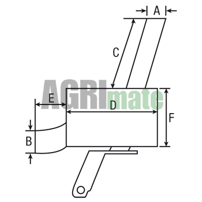 Technical drawing for SILENCER
Ø INT. 73.5 – L. 390 MM