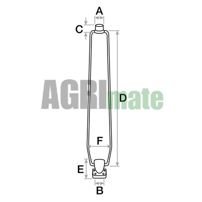 Technical drawing for SILENCER
Ø INT. 56 – L. 1090 MM