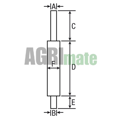 Technical drawing for SILENCER
Ø INT. 55 – L. 900 MM