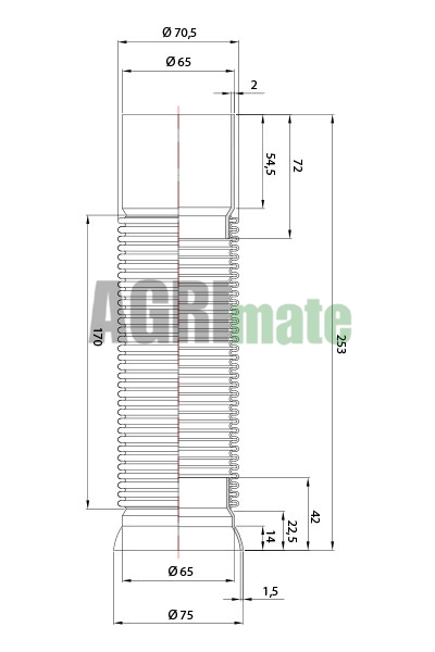 Technical drawing for EXHAUST PIPE
LOOSE