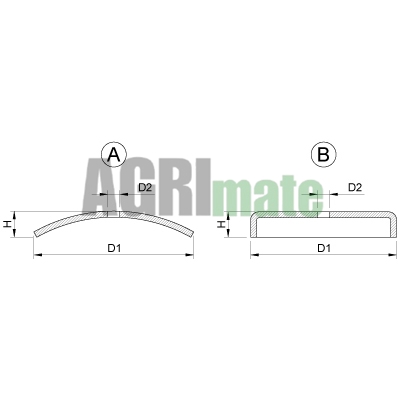 Technical drawing for COVER PLATE