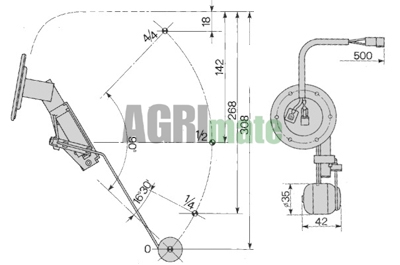 Technical drawing for FUEL SENDER UNIT