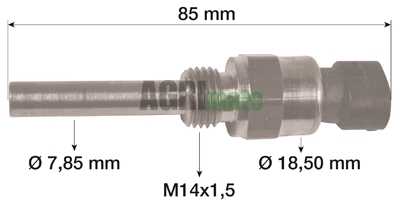 Technical drawing for TEMPERATURE SWITCH COOLANT
M14 X 1.5  – L 85 MM