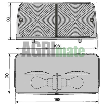 Technical drawing for FRONT LIGHT
RIGHT