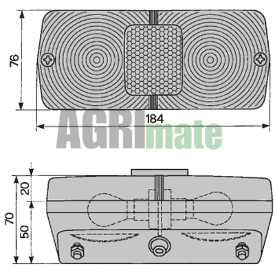 Technical drawing for REAR LIGHT
LEFT