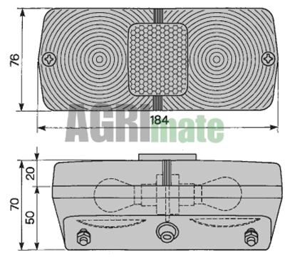 Technical drawing for REAR LIGHT
LEFT