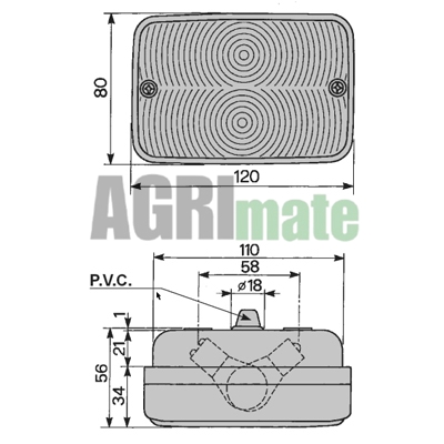 Technical drawing for REAR LIGHT
LEFT/RIGHT