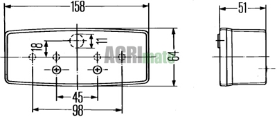 Technical drawing for REAR LIGHT
LEFT