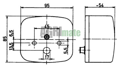Technical drawing for REAR LIGHT
LEFT FLASHING