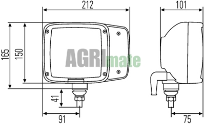 Technical drawing for HEADLIGHT
LEFT