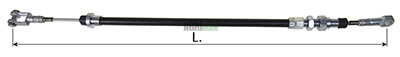 Technical drawing for CLUTCH CABLE