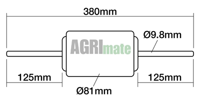 Technical drawing for BLOWER MOTOR