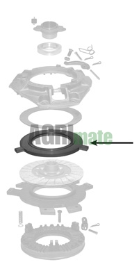 Technical drawing for PTO PRESS PLATE