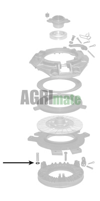 Technical drawing for FIBRE WASHER (12)