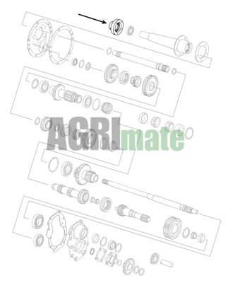 Technical drawing for PTO DRIVE HUB
Z=15