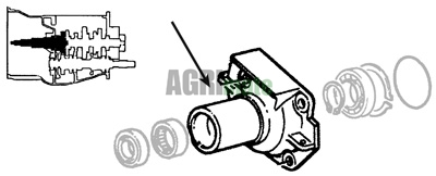 Technical drawing for INPUT HOUSING