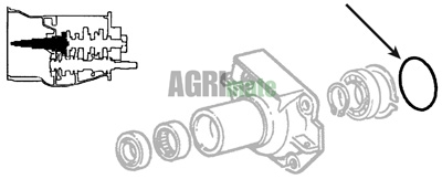 Technical drawing for O-RING