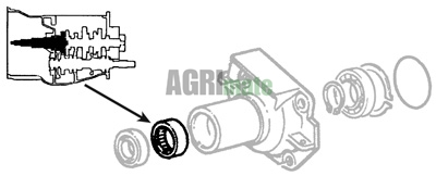 Technical drawing for NEEDLE ROLLER BEARING
Ø 42.10 X 49.50 X 15.90 MM