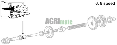 Technical drawing for NEEDLE ROLLER BEARING
Ø 31.93 X 41.29 X 18.85 MM