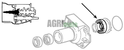 Technical drawing for BEARING
Ø 50 X 80 X 16 MM