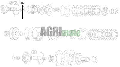 Technical drawing for PISTON RING