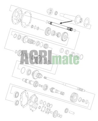 Technical drawing for INPUT SHAFT
L 490 MM – Z=20