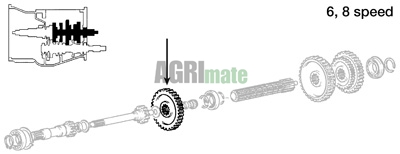Technical drawing for 3RD GEAR
Ø 43.1 X 157 MM – Z=41
