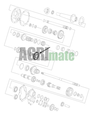 Technical drawing for 2ND GEAR
Ø 53 X 164 MM – Z=28/43