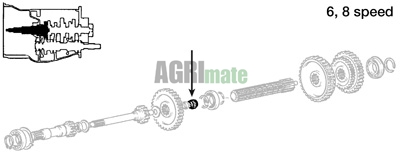 Technical drawing for NEEDLE ROLLER BEARING
Ø 25.4 X 33.3 X 19 MM