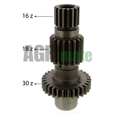 Technical drawing for MAIN SHAFT
L 250 MM – Z=16/18/30