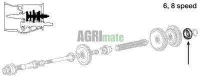 Technical drawing for BEARING
Ø 50 x 90 x 20 mm – 6210 ZZ NR