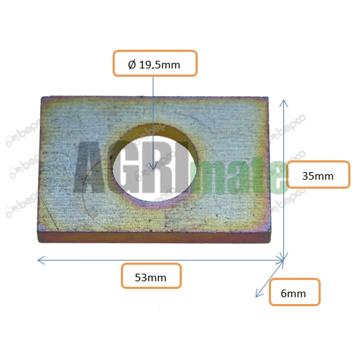Technical drawing for PLATE
