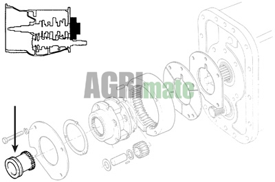 Technical drawing for SPLINED SLEEVE
Z=8