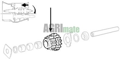 Technical drawing for GEAR
Ø 31.8 X 65.3 MM – Z=13/21