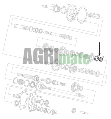 Technical drawing for BEARING