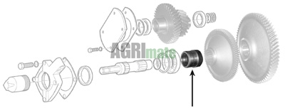 Technical drawing for PTO DRIVE GEAR
Ø 228.8 MM