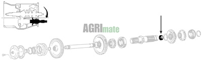 Technical drawing for NEEDLE ROLLER BEARING
Ø 34.96 x 41.28 x 12.70 mm