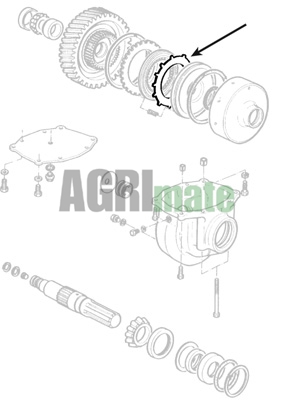 Technical drawing for INTERMEDIATE DISC
Ø 94.4 X 144 MM – Z=6