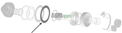 Technical drawing for FRICTION DISC
Ø 107.63/111.53 X 147.7 X 2.28 MM – Z 52