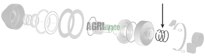 Technical drawing for CLUTCH PACK RING
Ø 59.36 MM X 2.37 MM