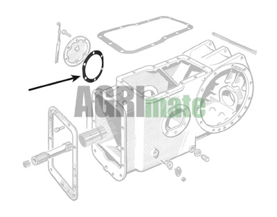 Technical drawing for GASKET
