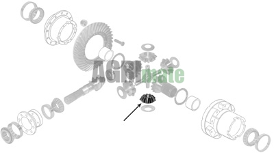 Technical drawing for SATELLITE GEAR