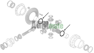 Technical drawing for WASHER