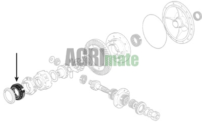 Technical drawing for TAPERED ROLLER BEARING
Ø 108 X 158.75 X 24 MM