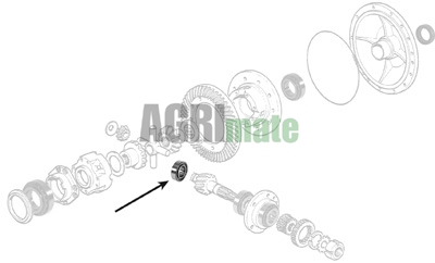 Technical drawing for BEARING
Ø 29.95 X 61.9 X 19 MM