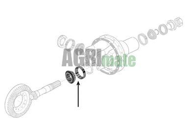 Technical drawing for TAPERED ROLLER BEARING
Ø 44.9 X 100 X 25.4 MM