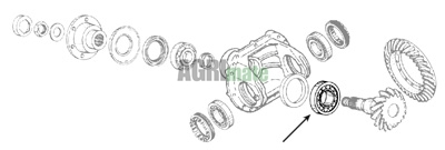 Technical drawing for TAPERED ROLLER BEARING
Ø 34.92 X 76.20 X 29.37 MM