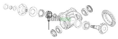 Technical drawing for TAPERED ROLLER BEARING
Ø 28.5 X 64 X 22.5 MM