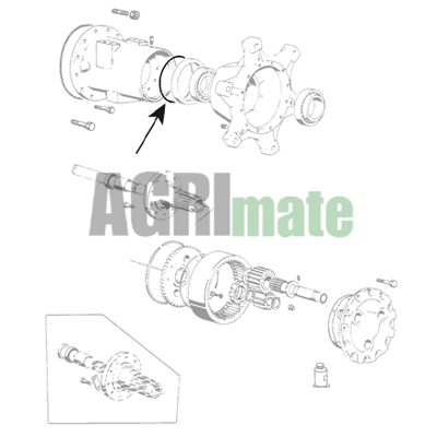 Technical drawing for O-RING