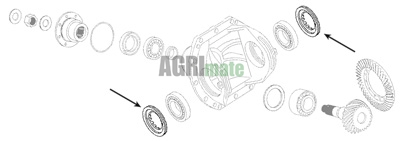 Technical drawing for ADJUSTING NUT
M94 X 2.00